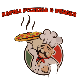 Napoli Pizzeria & Burger logo.